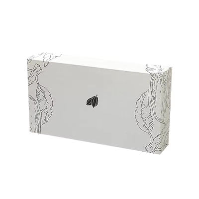 Logotipo personalizado Dos piezas de tapa y base de cartón embalaje de regalo 2 piezas extraíble caja de embalaje duro para cartera y bolso de mano
