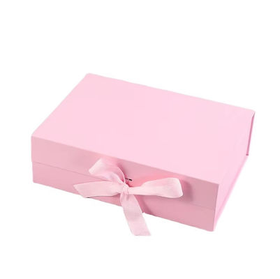 Tamaño de logotipo personalizado Lujo Magnético Flip Peruca Cosmética Embalaje Caja de regalo con cinta de cierre magnético
