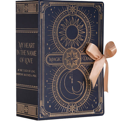 Caja de regalo magnética de lujo personalizada de pastel de flores de té de embalaje de caja personalizada con embalaje de logotipo