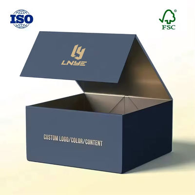 Caja de embalaje de papel rígido de lujo de cartón Caja de regalo de cartón Caja especial de papel plegable caja plegable magnética