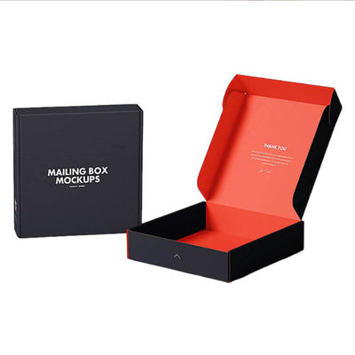 Embalaje en caja de cartón con logotipo