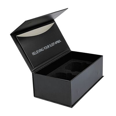 Caja de regalo de lujo ecológica de papel artístico con tapa magnética, embalaje de cajas de papel con insertos